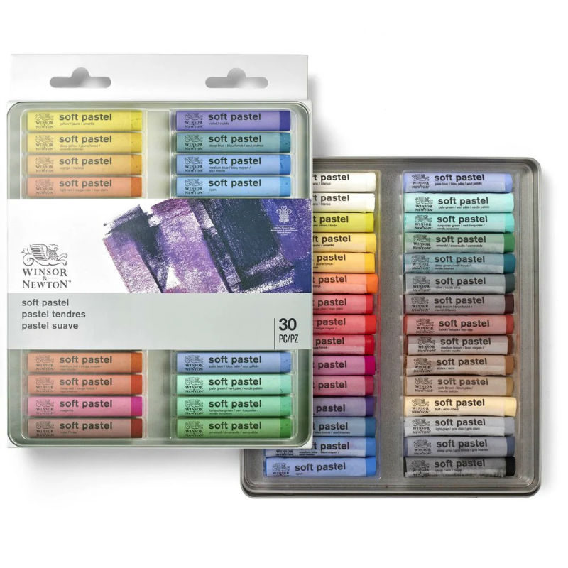 Image de  Bte 30 pastel tendre 