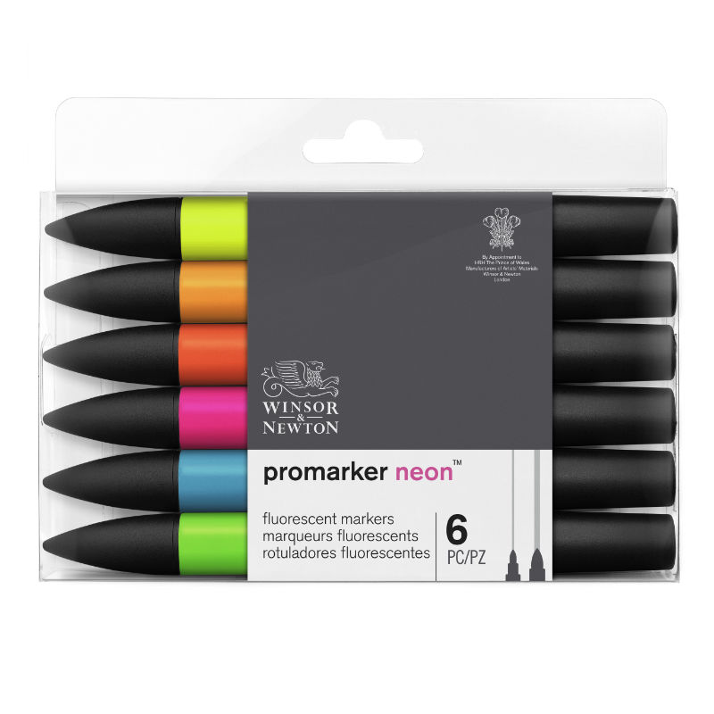 Image de  Set 6 promarker tons néon 