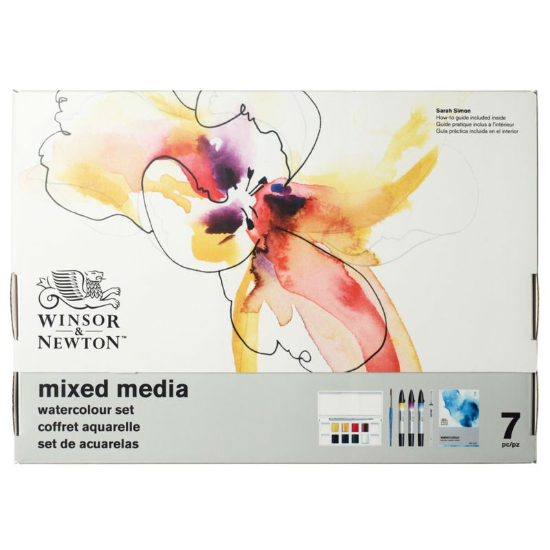 Image de  Coffret mixed media aquarelle 