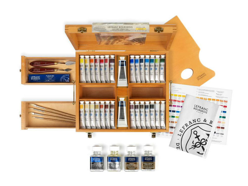 Image de  Coffret prestige huile extra-fine lefranc 