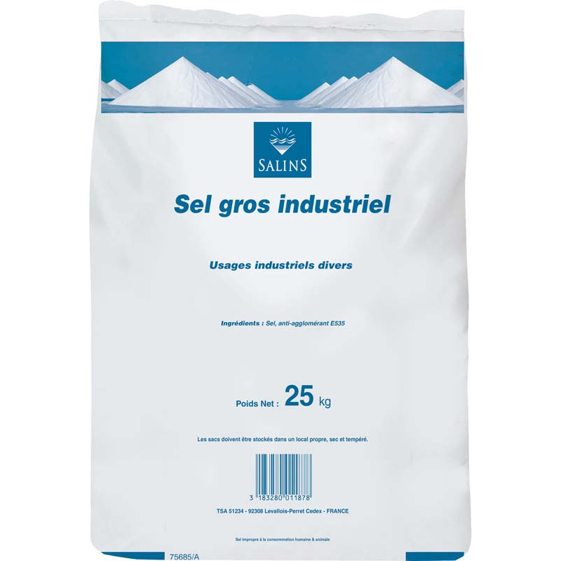 Image de  Sac sel deneigement 25kg 
