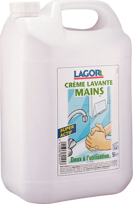 Image de  Lagor creme lavante mains amande 5l 