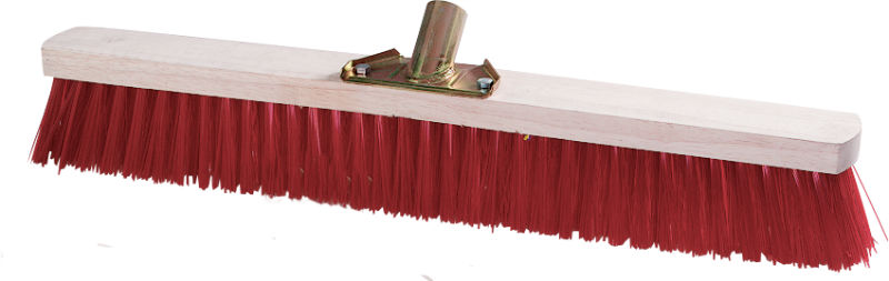 Image de  Balai cantonnier rouge 80 cm 