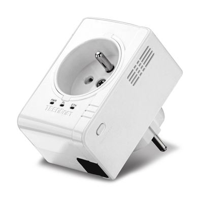 Image de  Mini cpl 500 ethernet + prise filtree trendnet 