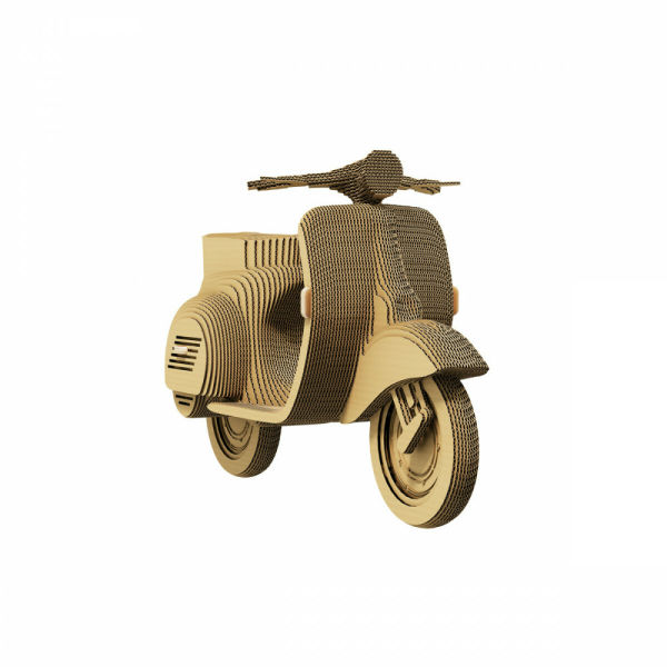 Image de  Puzzle 3D Cartonic sculpture scooter 