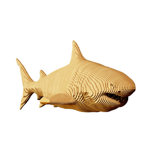 Image de  Puzzle 3D Cartonic sculpture requin 
