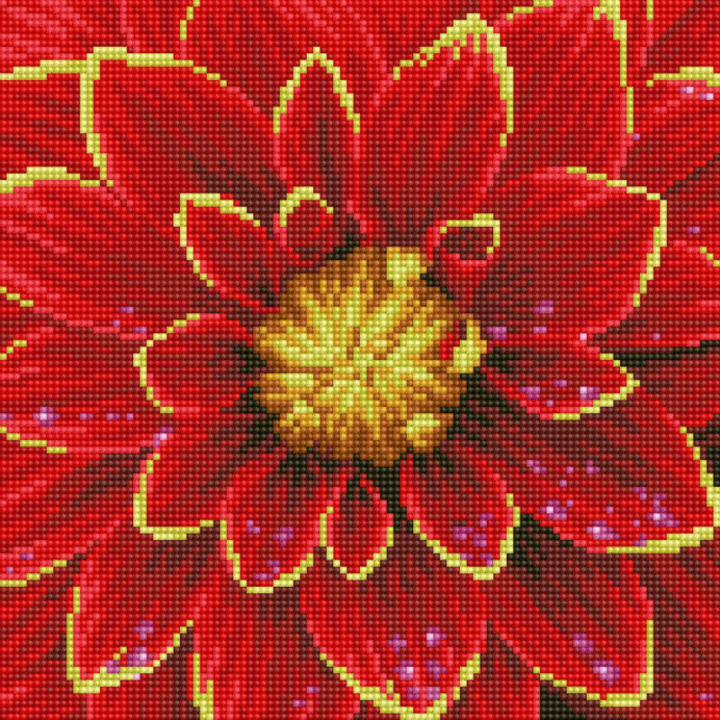 Image de  Kit Diamond Dotz moyen dahlia 