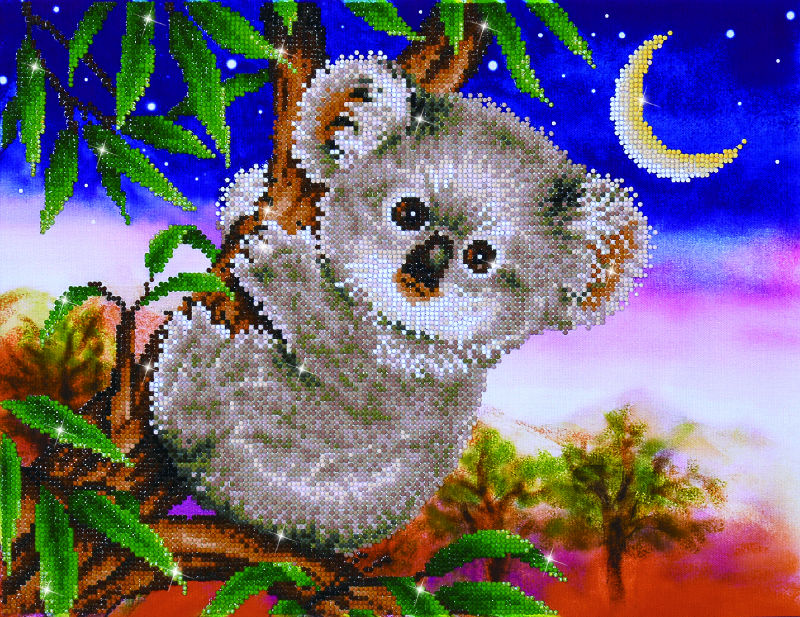 Image de  Kit Diamond Dotz moyen bébé koala 