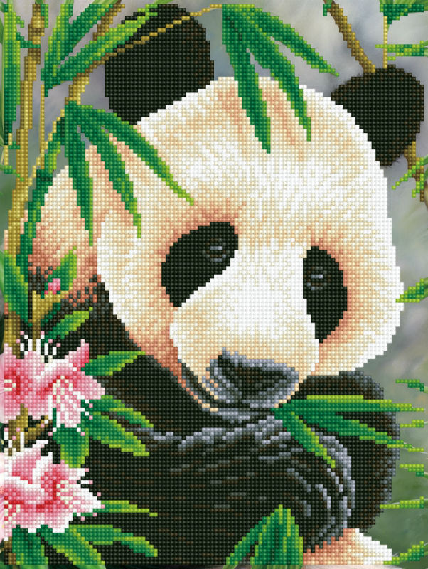 Image de  Kit Diamond Dotz moyen prince panda 