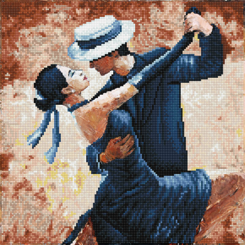 Image de  Kit Diamond Dotz moyen tango passion 