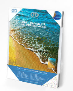 Image de  Kit Diamond Dotz moyen summer dreams avec cadre 