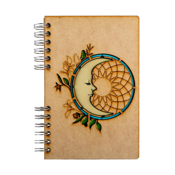 Image de  Carnet bois A6 ligné chien 
