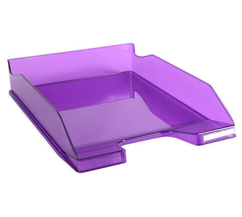 Image de  Corbeille a courrier midi combo vio trans glossy 