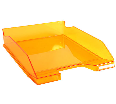 Image de  Corbeille a courrier midi combo tang trans glossy 