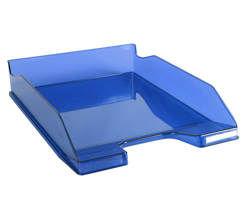 Image de  Corbeille a courrier midi combo bleu r tran glossy 