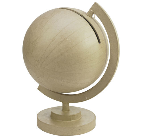 Image de  Urne globe en papier mâché 