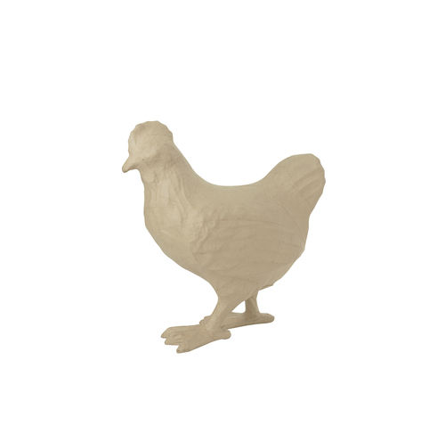 Image de  Poule en papier mâché 