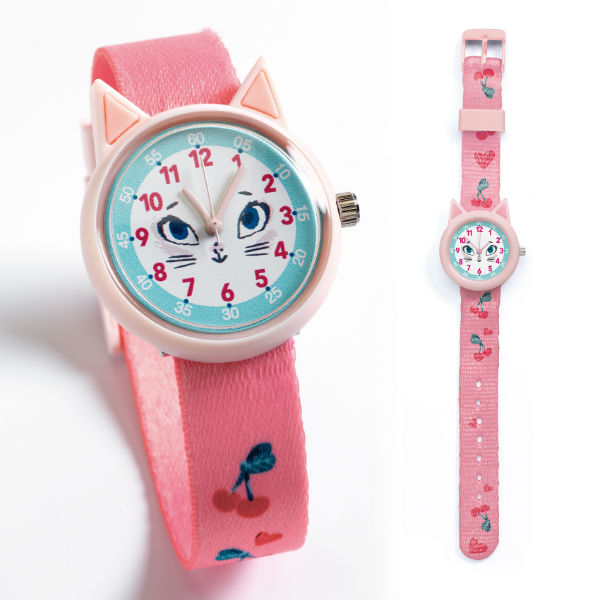 Image de  Ticlock montre chat 