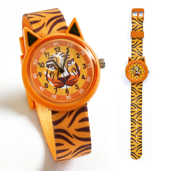 Image de  Ticlock montre tigre 