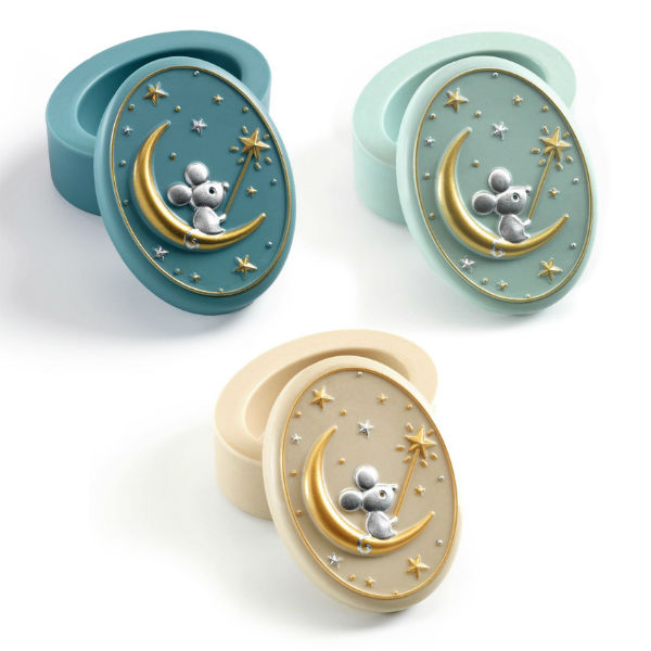 Image de  Boîte à dents pastel toupies oh my teeth ! 