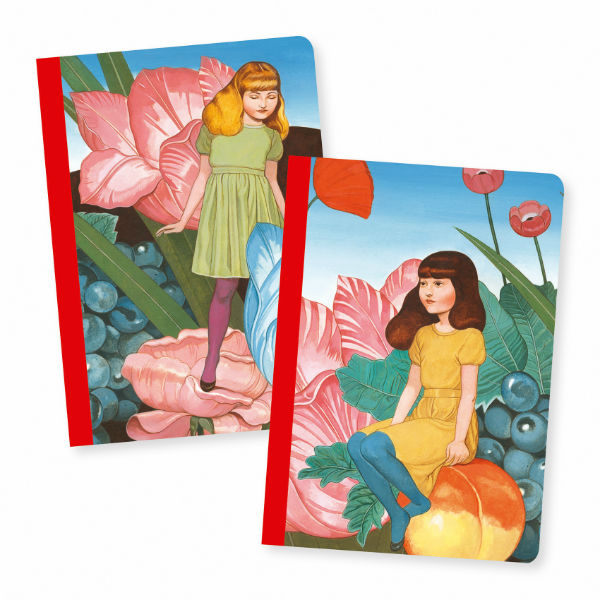 Image de  Lot 2 petits carnets 10,5x15 fedora 