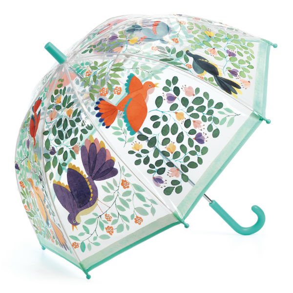 Image de  Parapluie enfant fleurs & oiseaux 