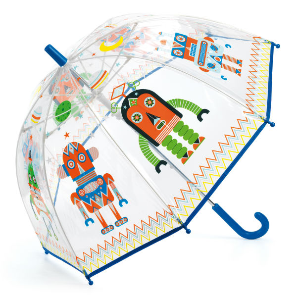 Image de  Parapluie enfant robots 