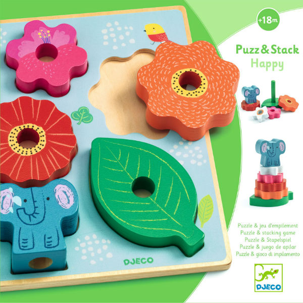 Image de  Puzzle relief puzz & stack happy 