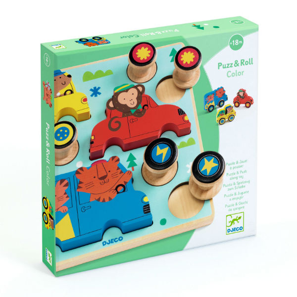 Image de  Puzzle relief puzz & roll color 