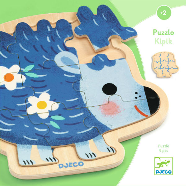 Image de  Puzzle bois 9p puzzlo kipic 
