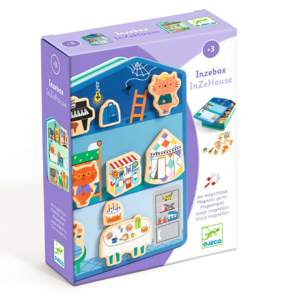 Image de  Magnetiques bois inzebox inzehouse 