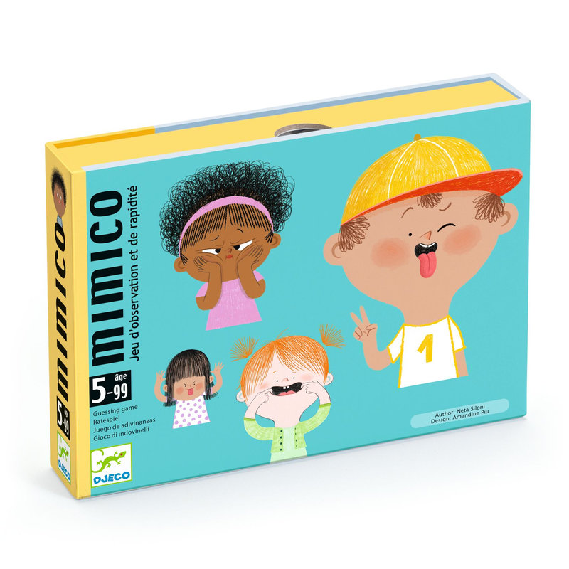Ref. DJEDJ05067, Jeu de cartes mimico, marque DJECO