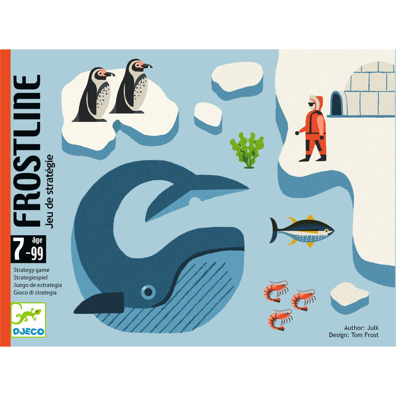 Ref. DJEDJ05068, Jeu de cartes frostline, marque DJECO