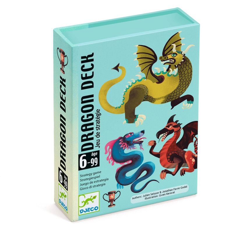 Ref. DJEDJ05081, Jeu de cartes dragon deck, marque DJECO