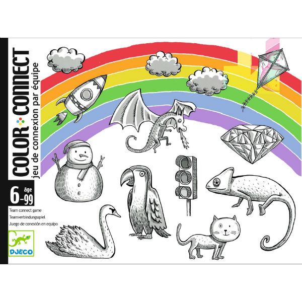 Image de  Jeu de cartes color connect 
