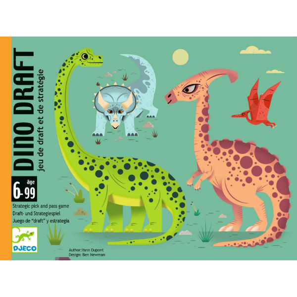 Image de  Jeu de cartes dino draft 