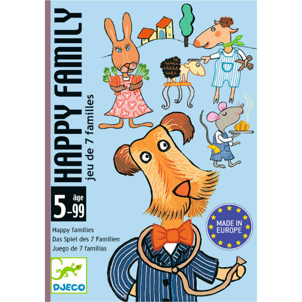 Image de  Jeux de cartes Happy family 