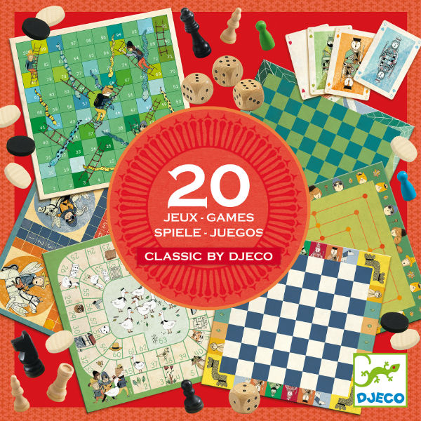 Image de  Jeux de societe classic box 20 jeux nd15 