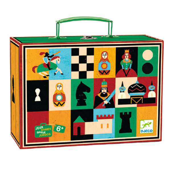 Image de  Jeux nomades Echecs  + Dames 