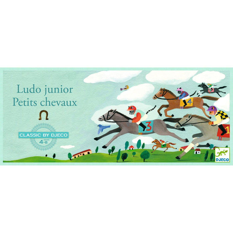 Ref. DJEDJ05238, Jeu petits chevaux junior, marque DJECO