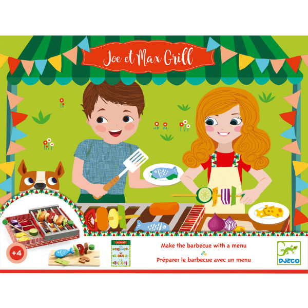 Image de  Jeux d'imitation joe & max grill 