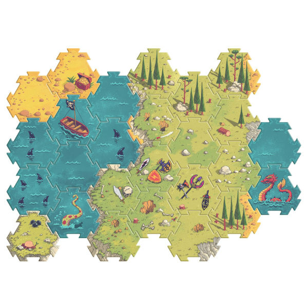 Image de  Arty toys puzzle géant 30 pièces bataille 