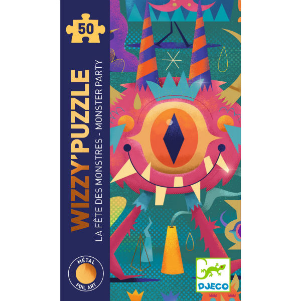 Image de  Puzzle twisty la fête des monstres 50 pcs 