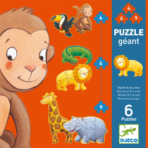 Image de  Puzzles evolutifs ouistiti et ses amis  nd15 