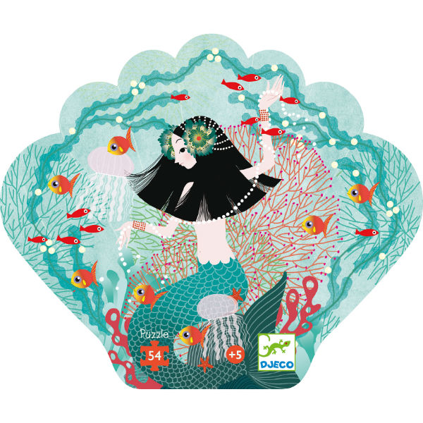 Image de  PUZZLES SILHOUETTES DAME DE CŒUR  54 PCS ZZ 