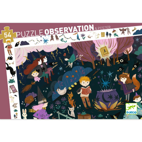 Image de  Puzzle observation 54p apprentis sorciers 