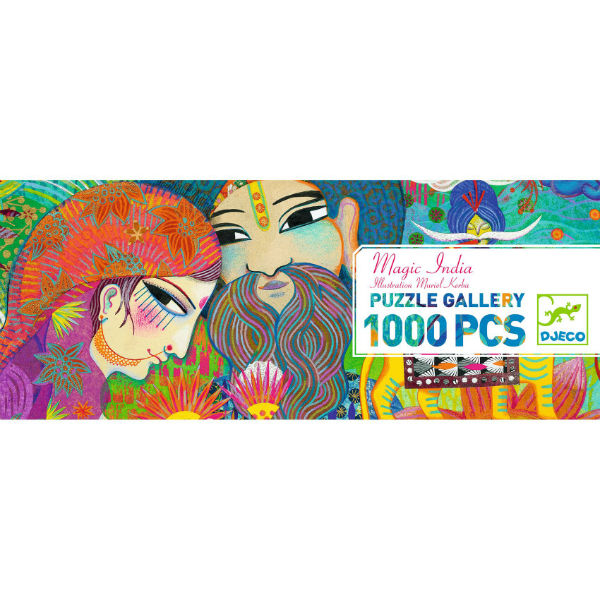 Image de  Puzzles gallery magic india 1000 pcs 