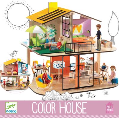Image de  Maisons de poupées Color house 