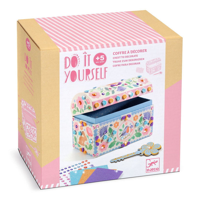 Ref. DJEDJ07929, Do it yourself mosaïques & stickers précieux trésors, marque DJECO