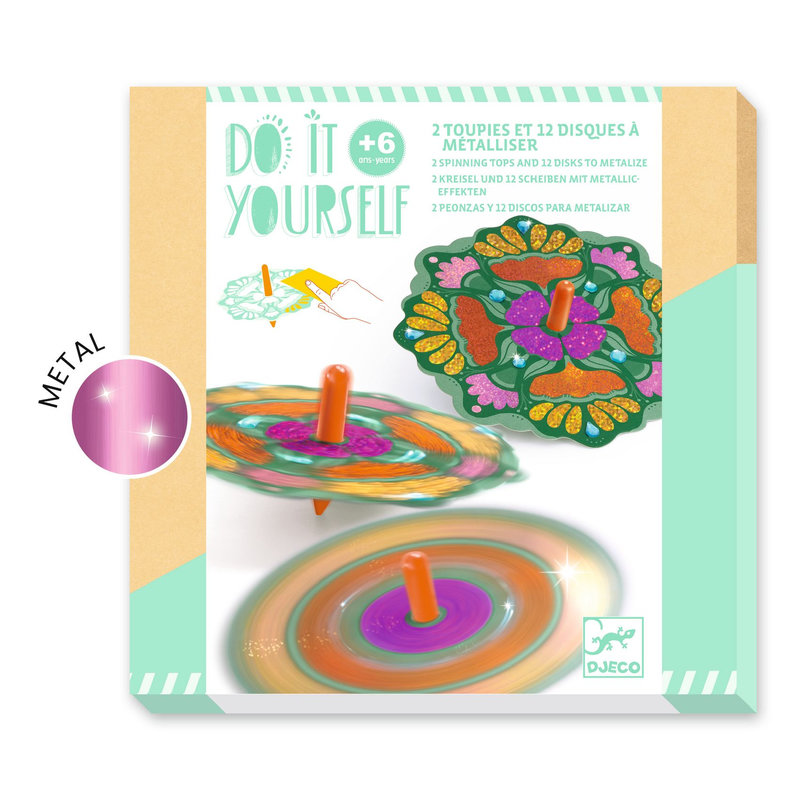 Ref. DJEDJ07986, Do it yourself mosaïques & stickers flower power, marque DJECO